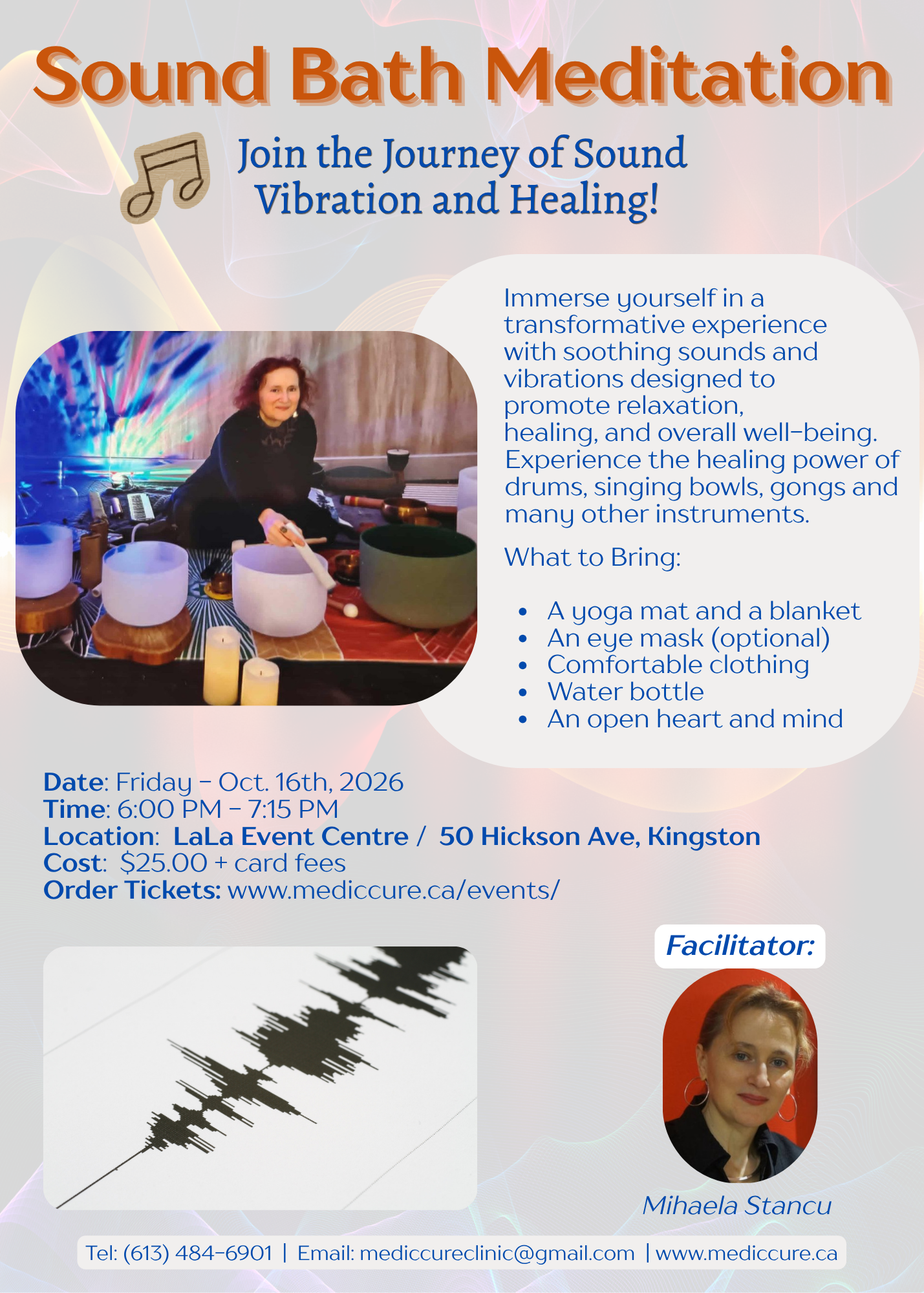 Sound Bath Meditation at LaLa Event Centre